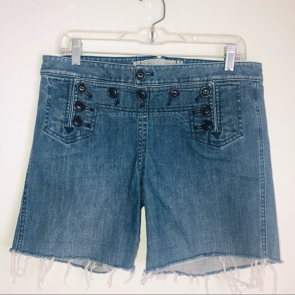 Madewell Sailor Jean Cutoffs / Shorts - Picture 1 of 9